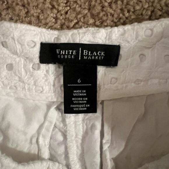 White dress short from White house black mkt - Picture 3 of 3